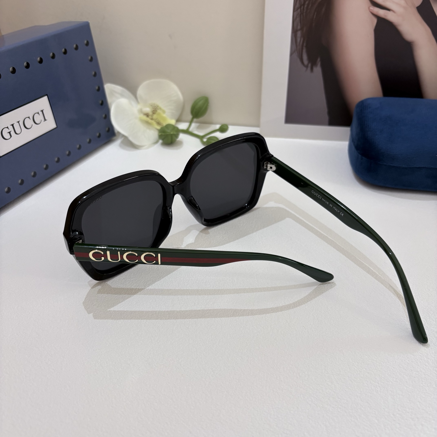 Gucci Round Frame Sunglasses