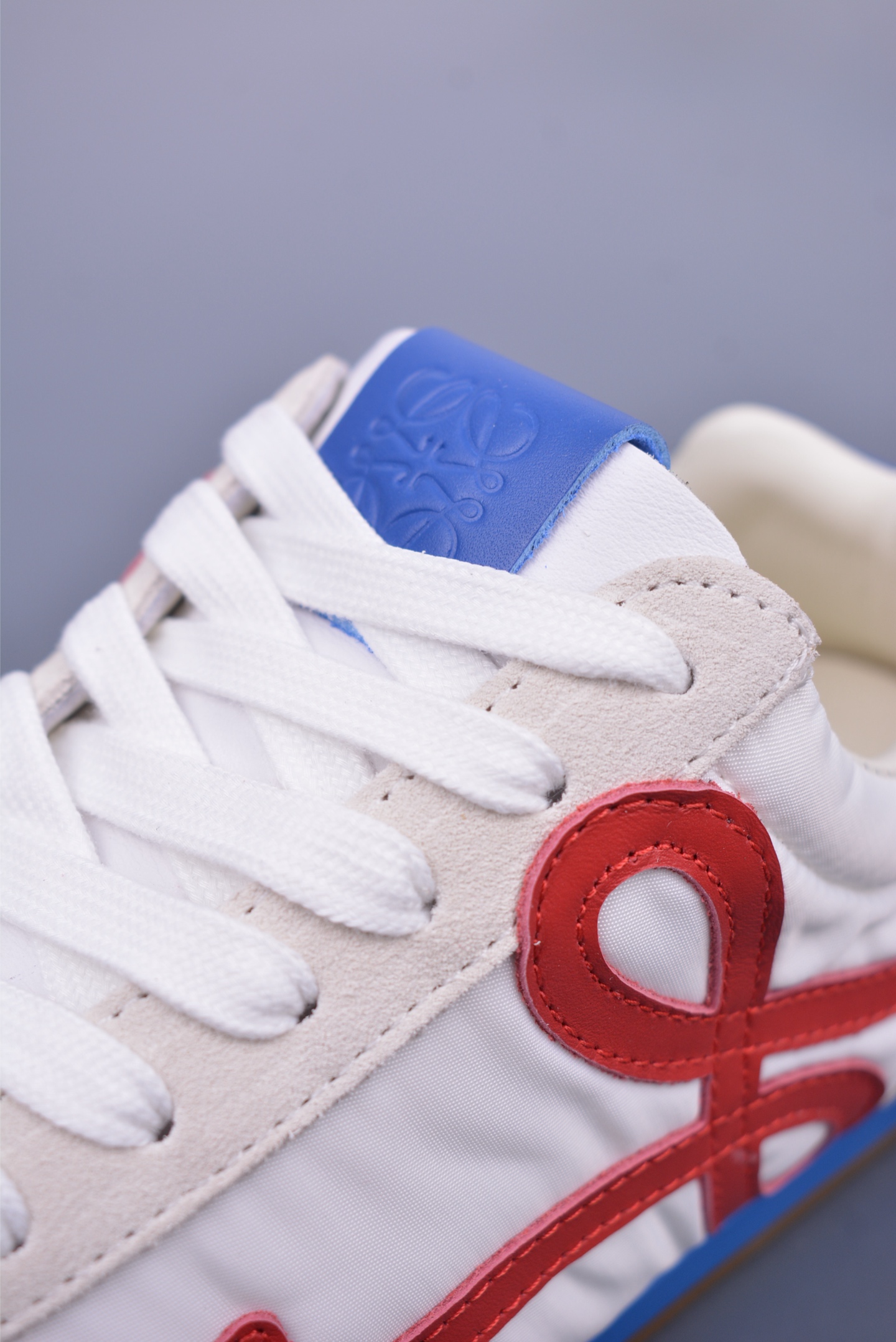 Loewe Ballet Runner 2.0 Sneakers White Blue Red 2FLLBR282X02-4868