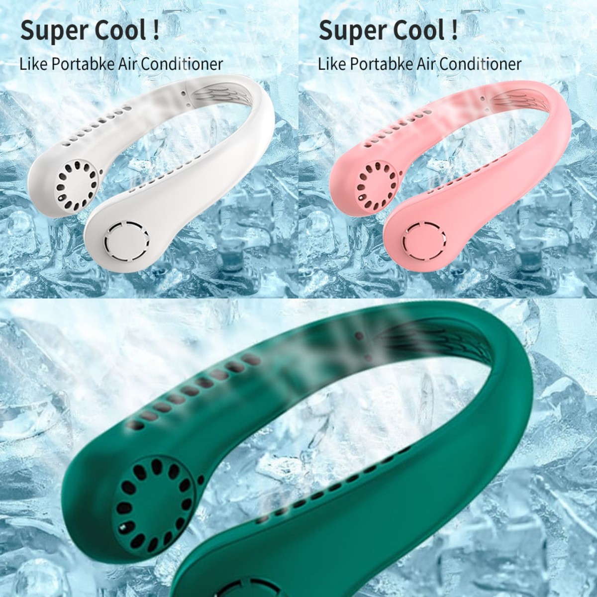 🎁Last Day Promotion SAVE 70% - 2023 New Portable Neck Fan -- BUY 2 GET 15% OFF & FREE SHIPPING NOW