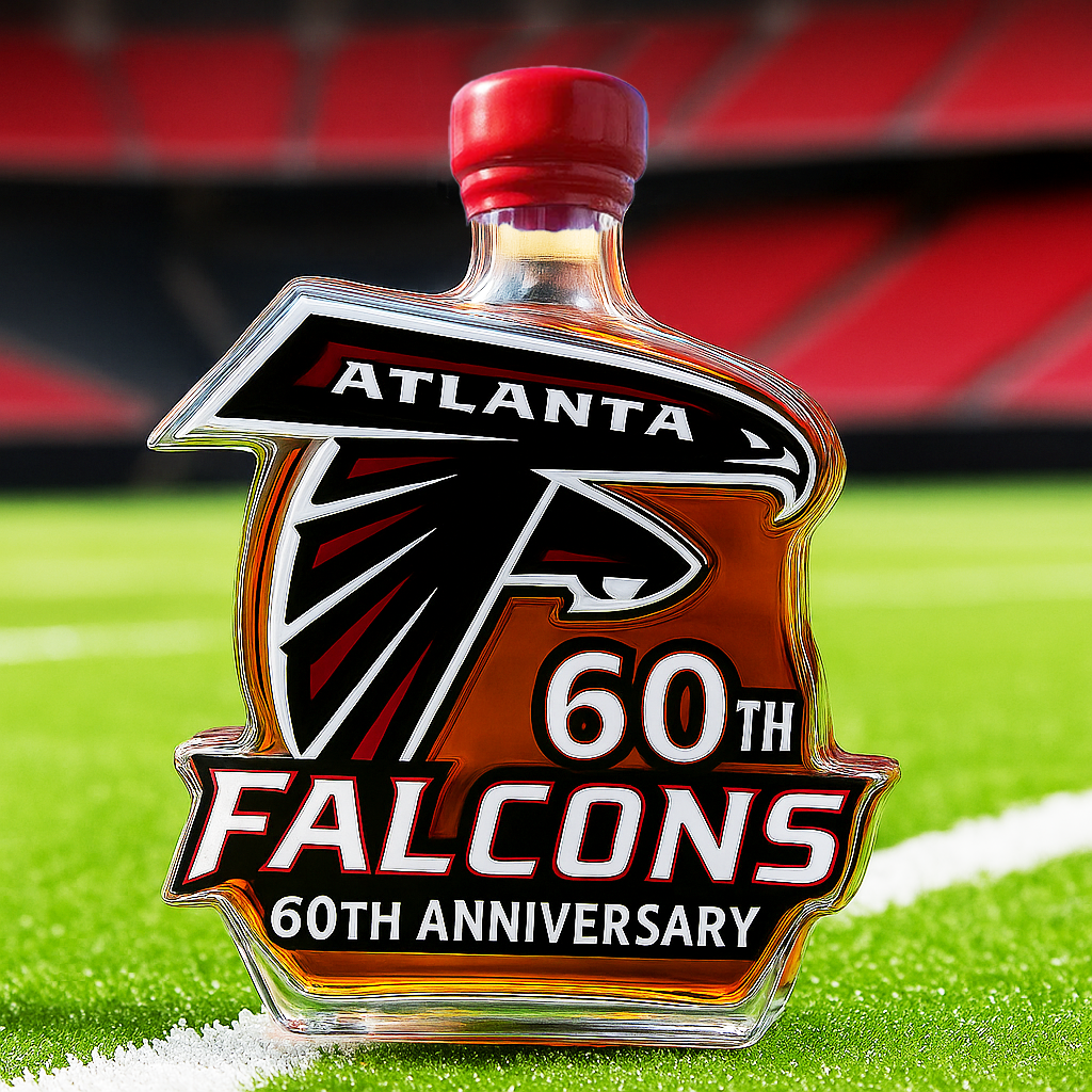 Atlanta Falcons 60th Anniversary Commemorative Decanter