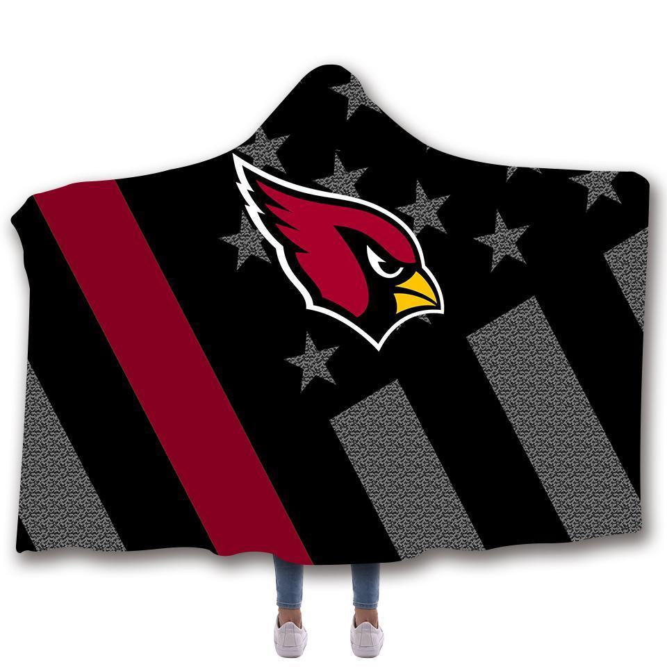 ARIZONA CARDINALS CLASSIC 3D HOODED BLANKET