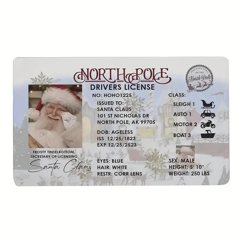 🎅🎅Santa's ID decorations
