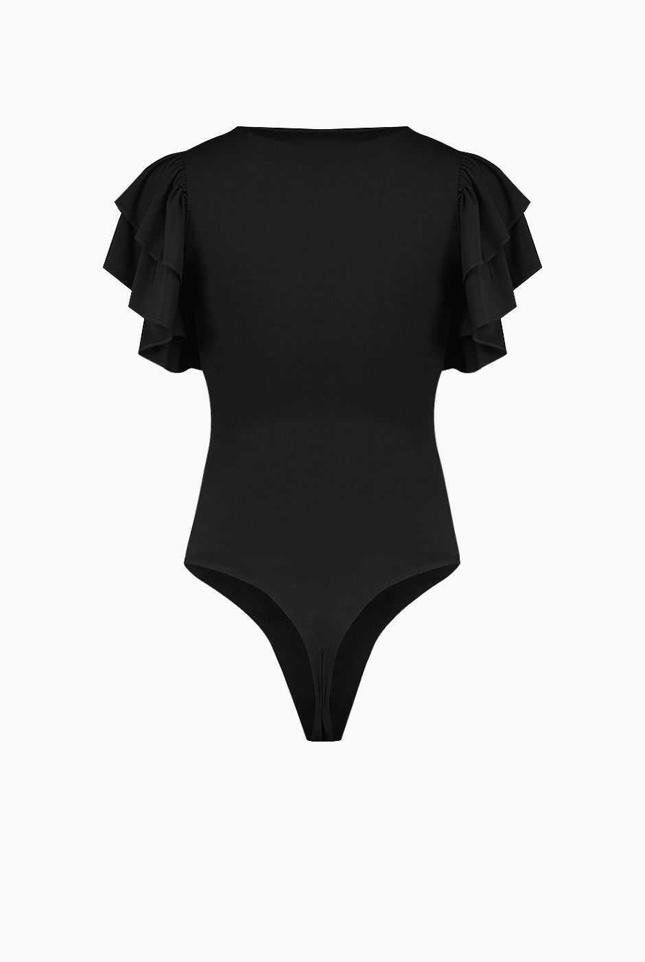 Body de manga con olanes