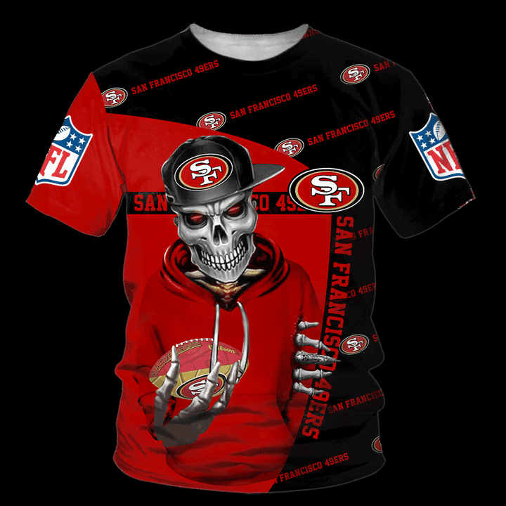 SAN FRANCISCO 49ERS 3D HOODIE SSFF49014