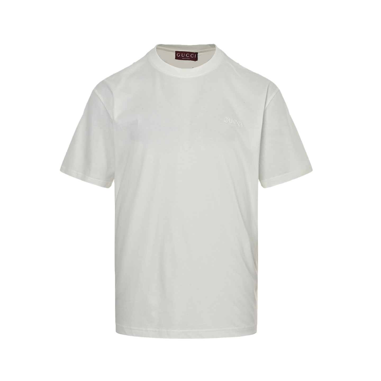 Gucci 25ss 3D laser embroidered short sleeve