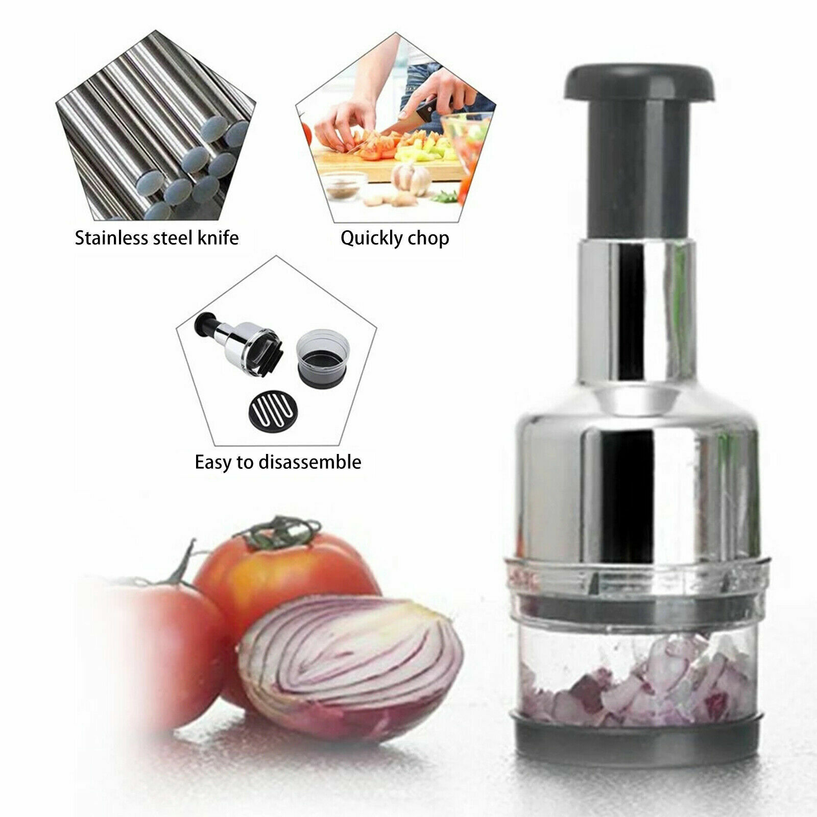 🔥Last Day Promotion-[SAVE 50% OFF]--New Arrivals-Pressed Garlic Chopper