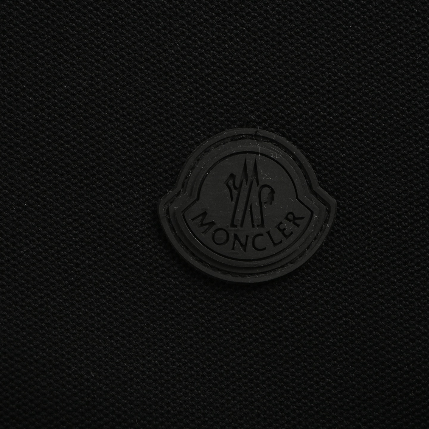 Moncler small badge Polo short sleeve