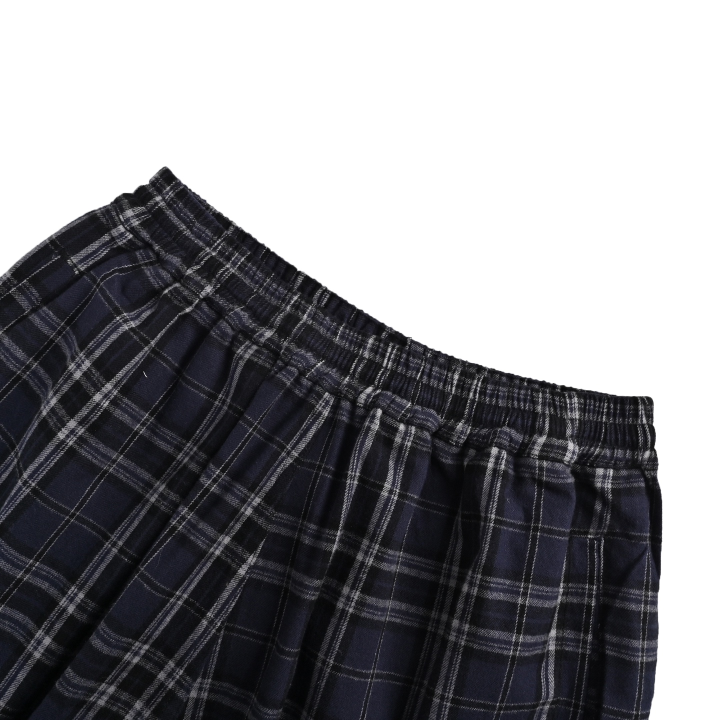 Balenciaga 24Fw Check Paris Lettering Trousers
