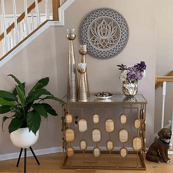 Lotus Flower Wooden Mandala-Art Wall【BUY 2 FREE SHIPPING】