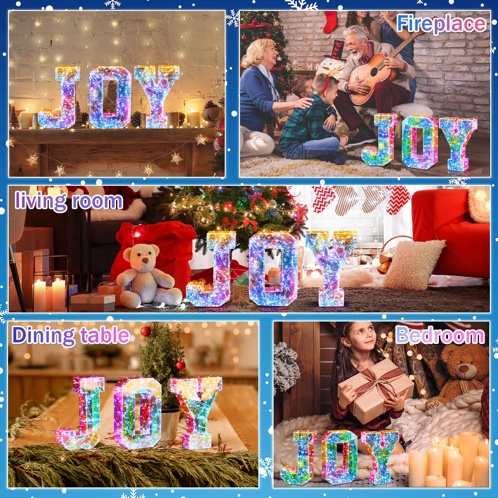 🎄CHRISTMAS ON SALE🔥LED Prismatic Rainbow Christmas Decorations