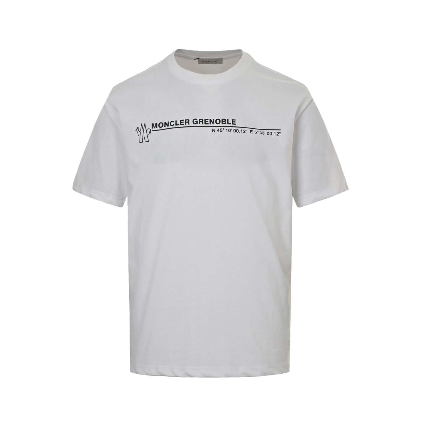 Moncler 25ss coordinate letter print short sleeve