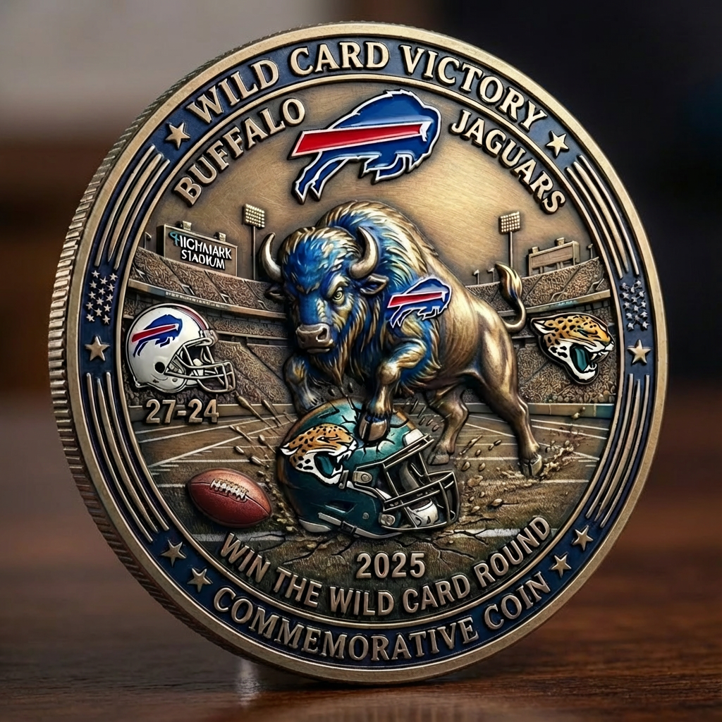Buffalo Bills Wild Card Victory Commemorative Coin