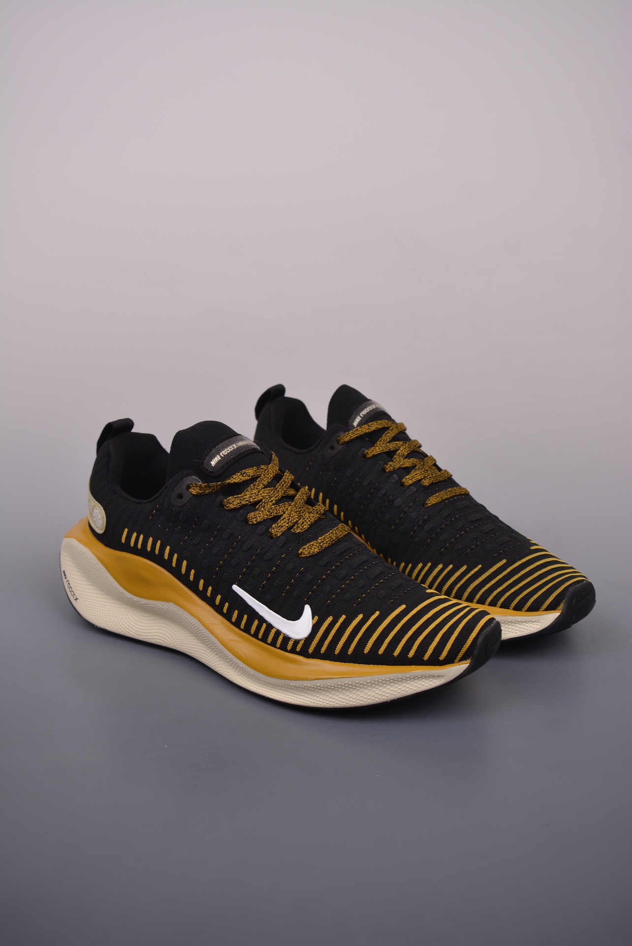 Nike Zoom React Infinity Run Fk 4 Black Gold DR2665-006