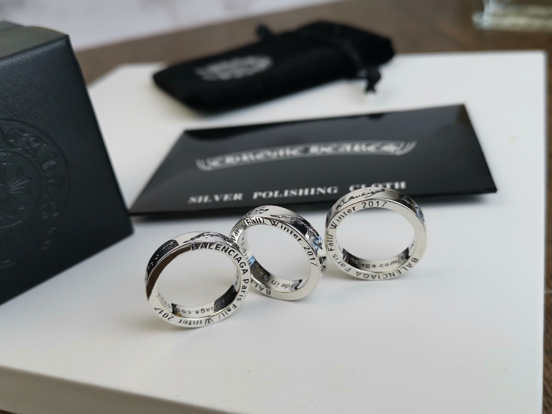 Balenciaga Alphabet Ring