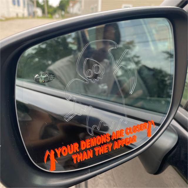 Grim Reaper Mirror Peeker💀
