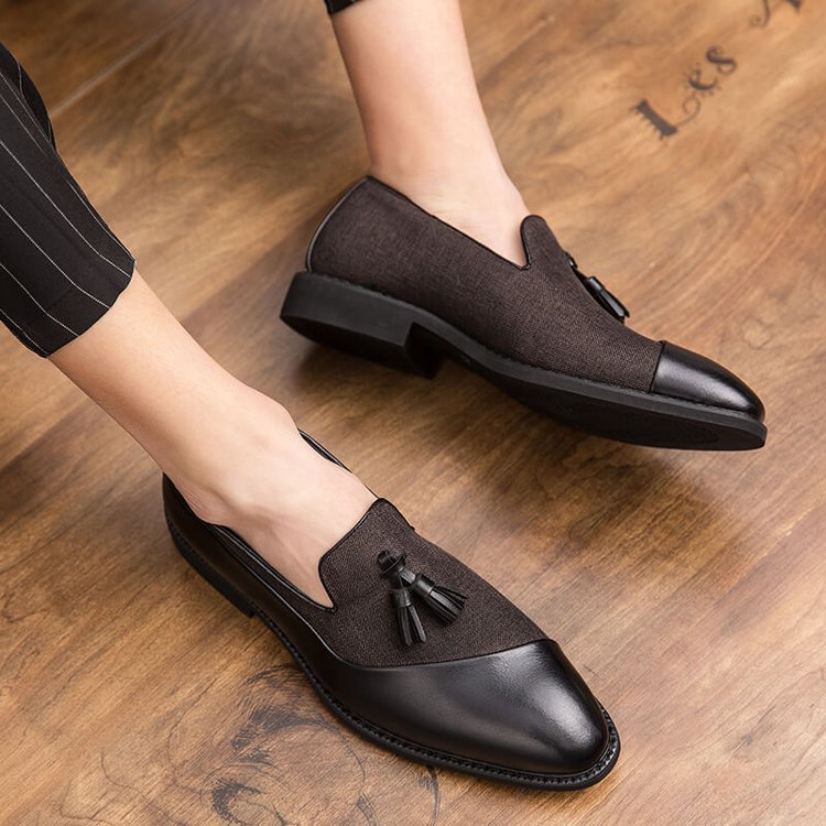 Men's High Quality Leather Tassel Loafers