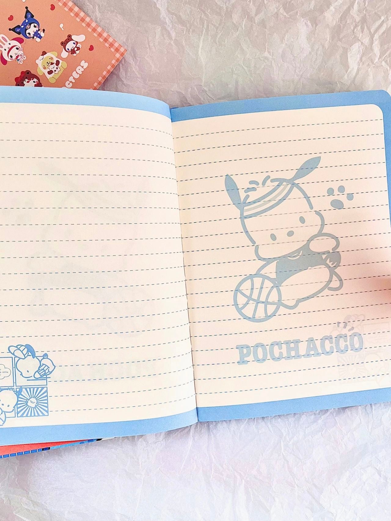 Sanrio Magnetic Clasp Notebook( B5, 6.9x9.8 Inches, 96 Lined Pages)|Diary Personal Journal for Women  Office School Supplies