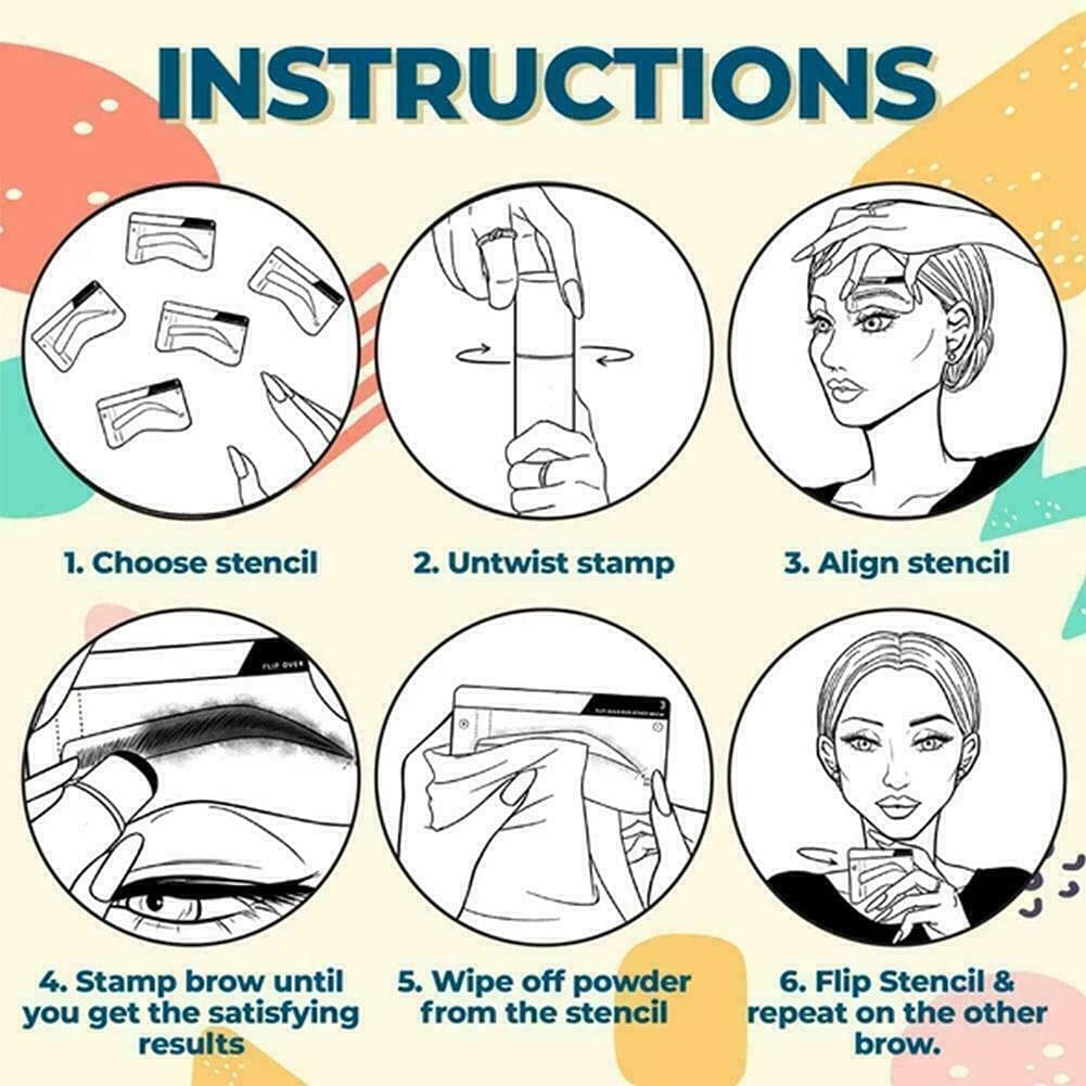 ❤️BUY 1 GET 1 FREE❤️One Step Brow Stamp Shaping Kit