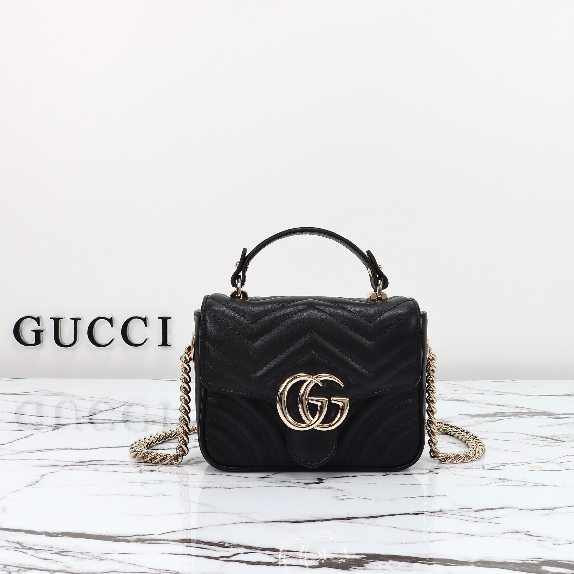 Gucci GG Marmont mini tote 811238 AAECK 1000