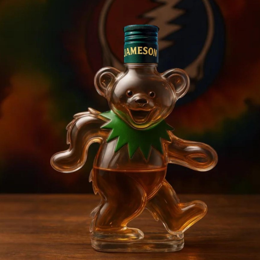 Dancing Bear Decanter