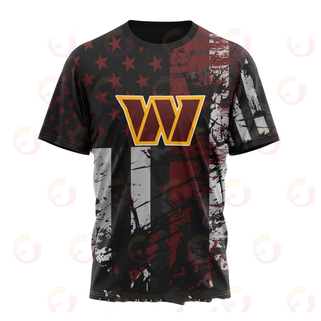 WASHINGTON 3D HOODIE JERSEY FOR AMERICA
