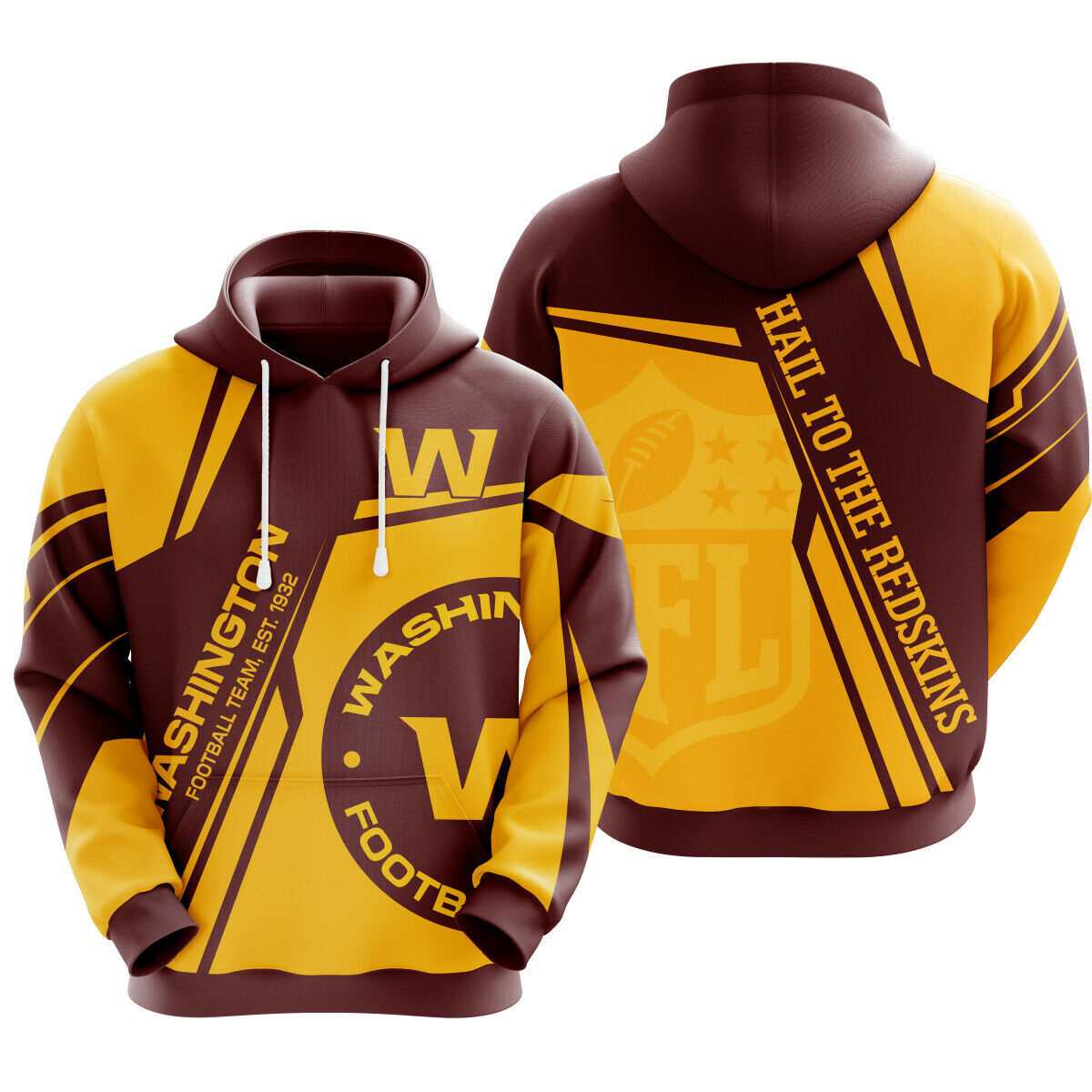 WASHINGTON 3D HOODIE NOV06