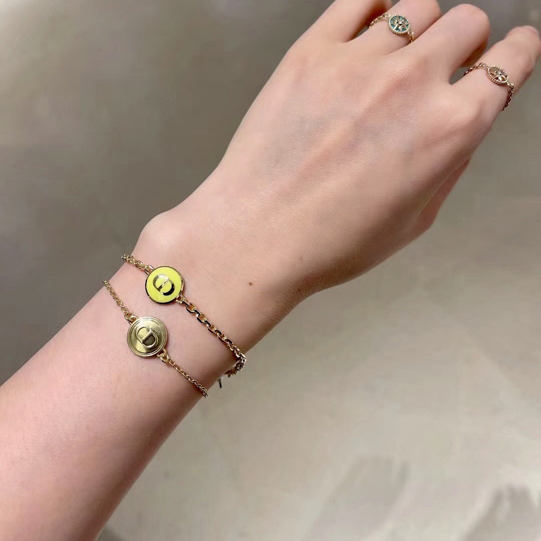 Dior Round CD Necklace