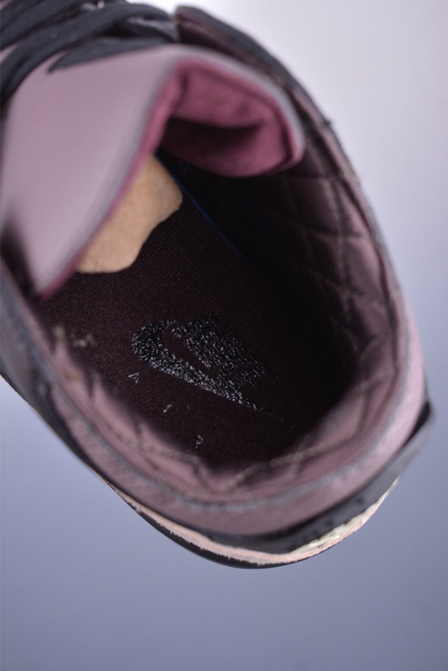A Ma Maniére x Nike Wmns Air Jordan 3 Retro Basketball Shoes Black, Gray and Purple FZ4811-001