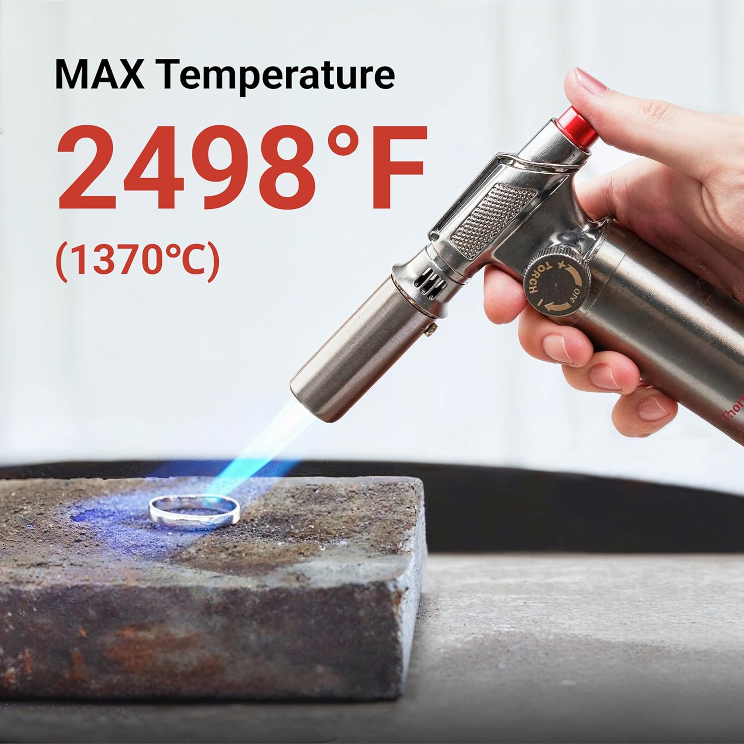 On Sale🔥Metal Butane Torch For Men’s Gift! (Fuel Not Included)