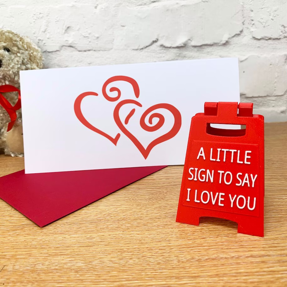 Love Themed Mini Sign | Romantic Gift