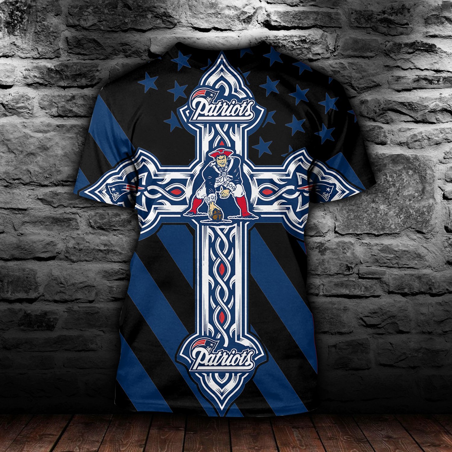 PATRIOTS 3D HOODIE