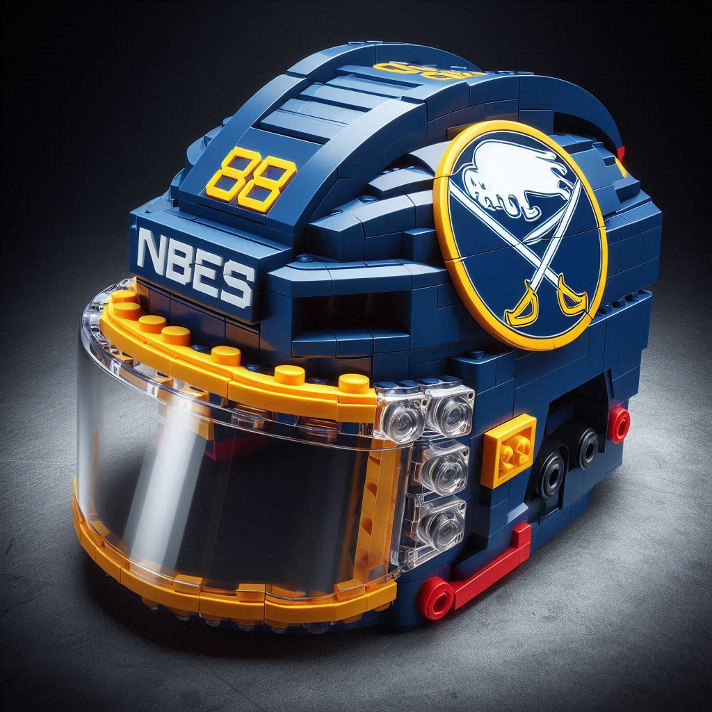 NHL LEGO Building Block Helmet