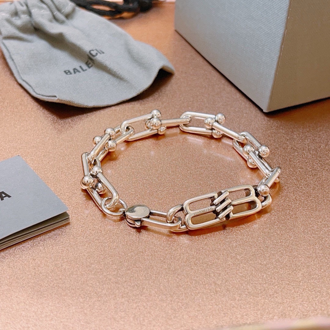 Balenciaga BB chain bracelet