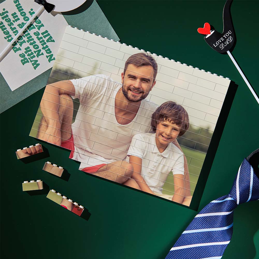 Personalised Building Brick Custom Photo Block