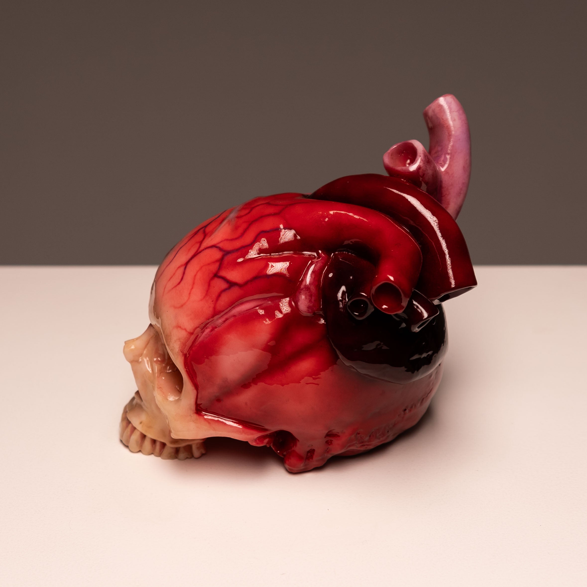 💀The Tell-Tale Heart Skull❤️