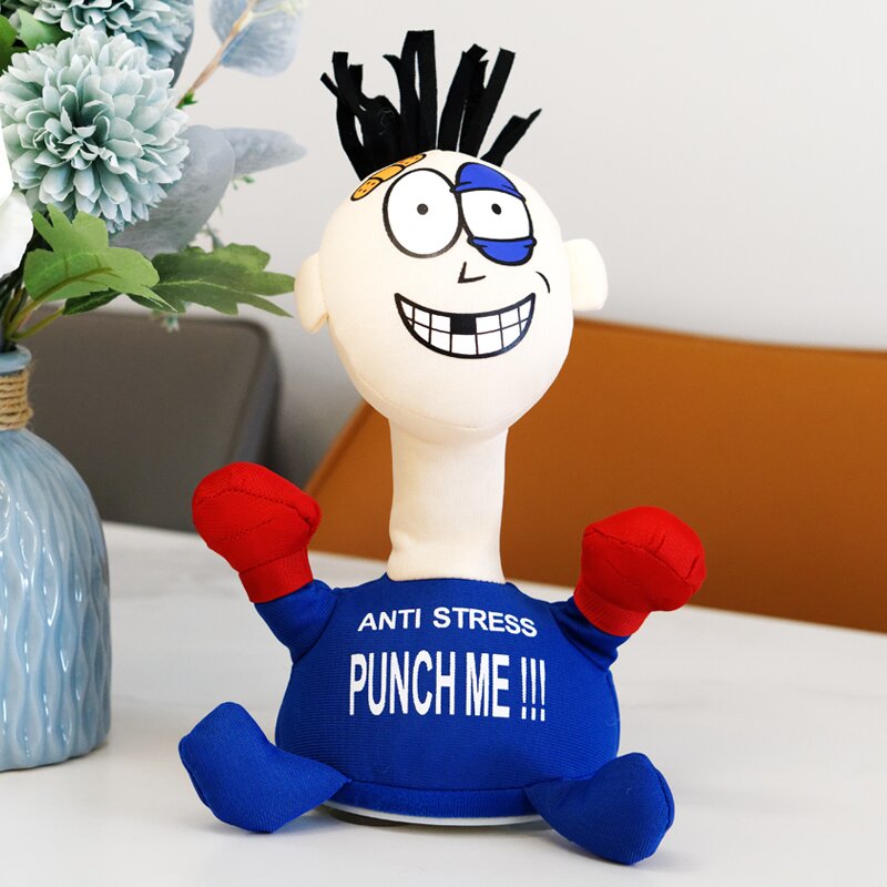 Funny Punch Me Screaming Doll