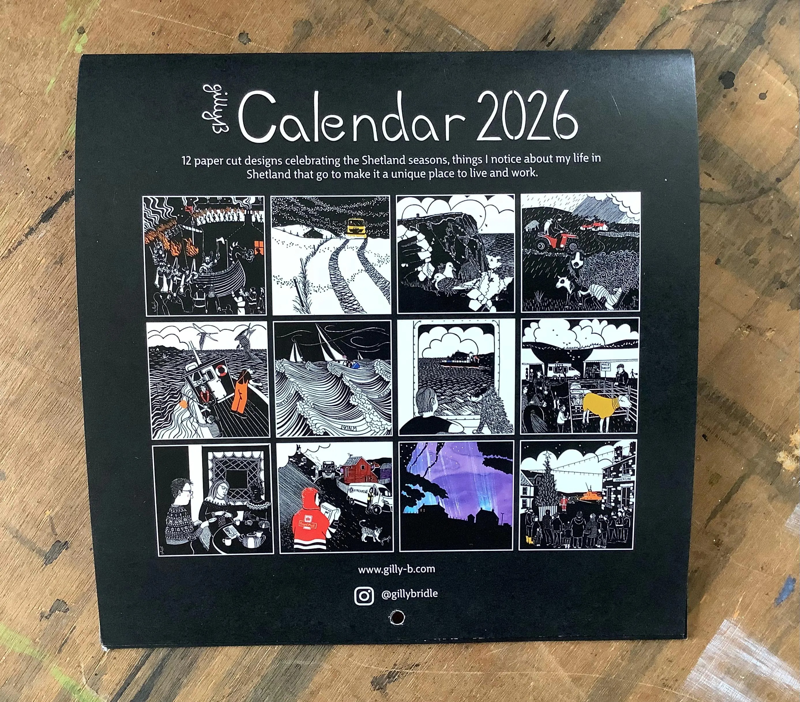 Shetland Calendar 2026
