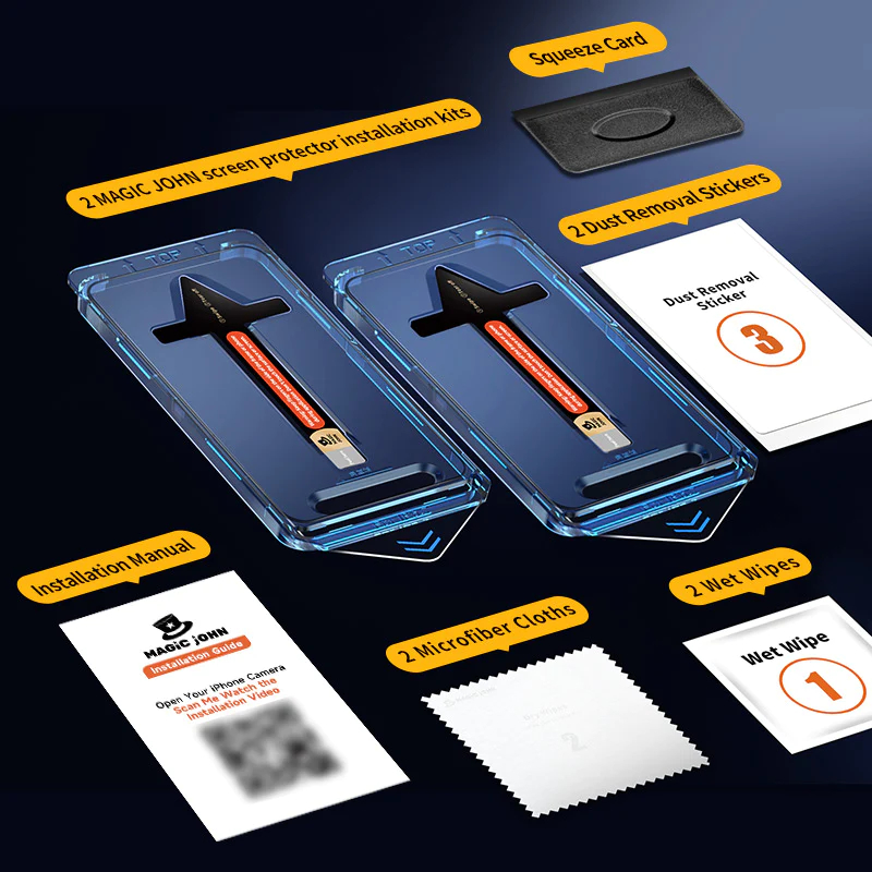👍Last Day Promotion 60% OFF💥Screen Protector -Dust Free Without Bubbles - BUY 1 GET 1 FREE - 2PACK
