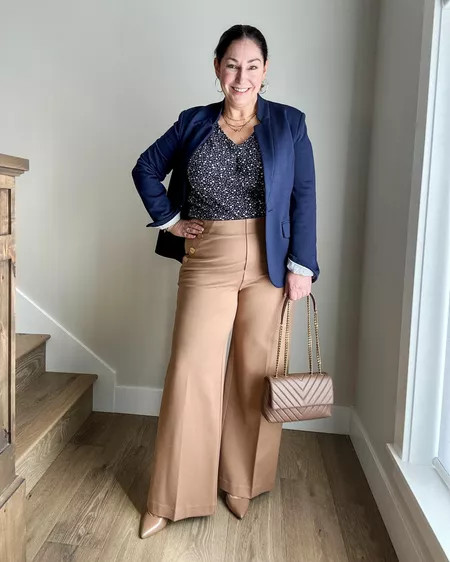 🔥Last Day 70% OFF -Tummy Control Button Wide Leg Pant(BUY 2 FREE SHIPPING)