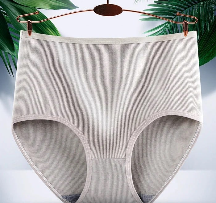 ladies high waist butt lift antibacterial hygroscopic underwear
