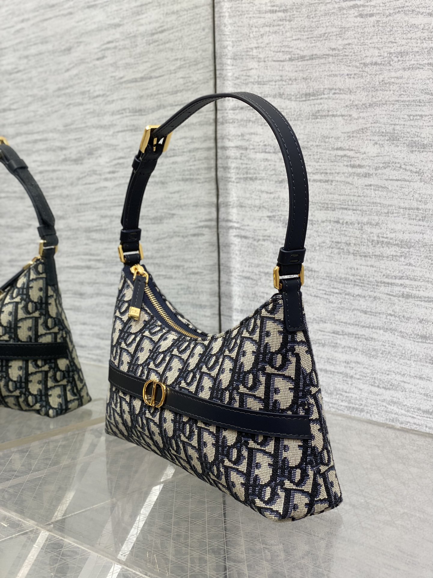 Dior Miss Caro Raffia Series Underarm Bag