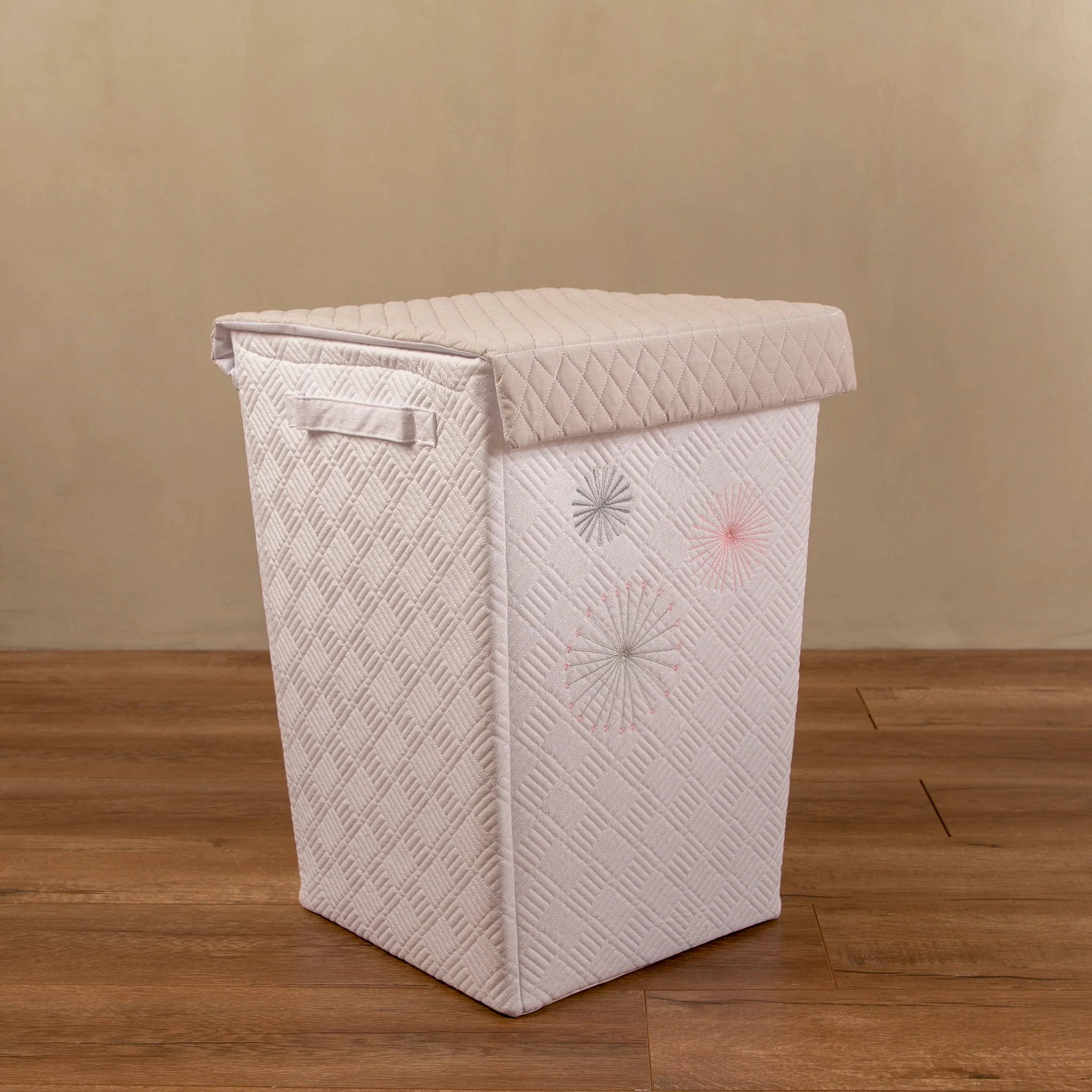 Cesto para ropa sucia Círculo Rosa