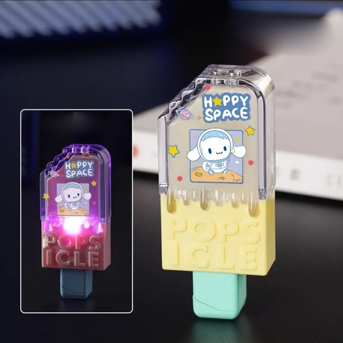 Ice cream shape lighter cute design gift for best friend