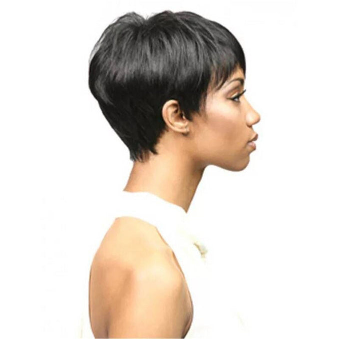 Luna Short Straight Wig for African American Women