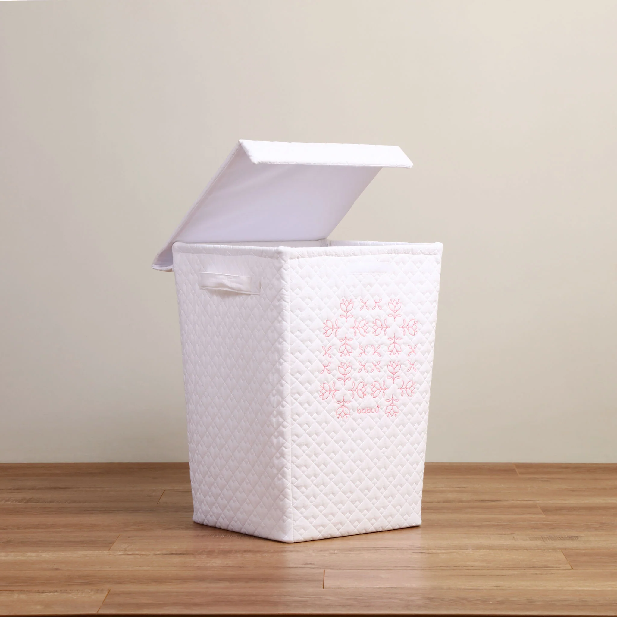 Cesto para ropa sucia Tulipán Rosa