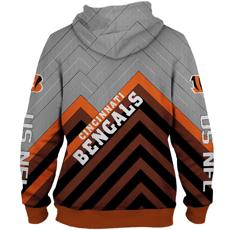 CINCINNATI BENGALS 3D HOODIE CB004