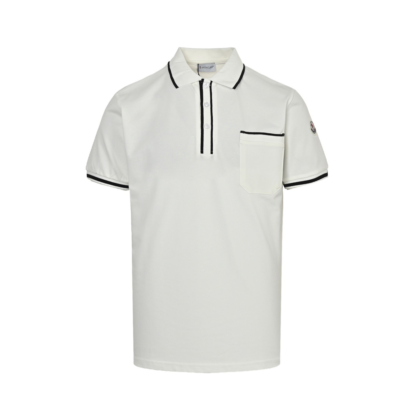 Moncler 25ss arm logo polo short sleeve