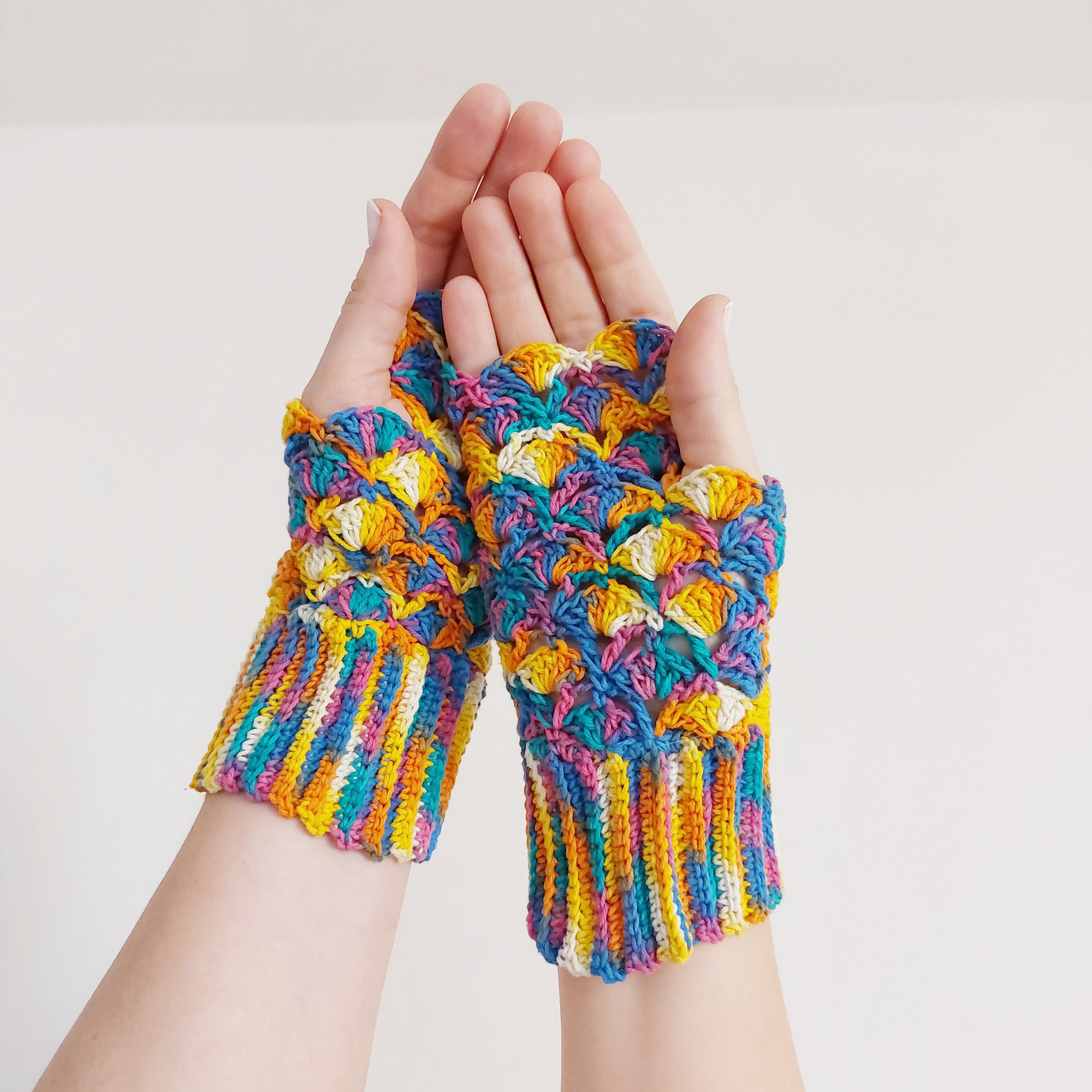 🎄CHRISTMAS ON SALE🔥Hand Knitted Premium Wool Cozy Fingerless Gloves