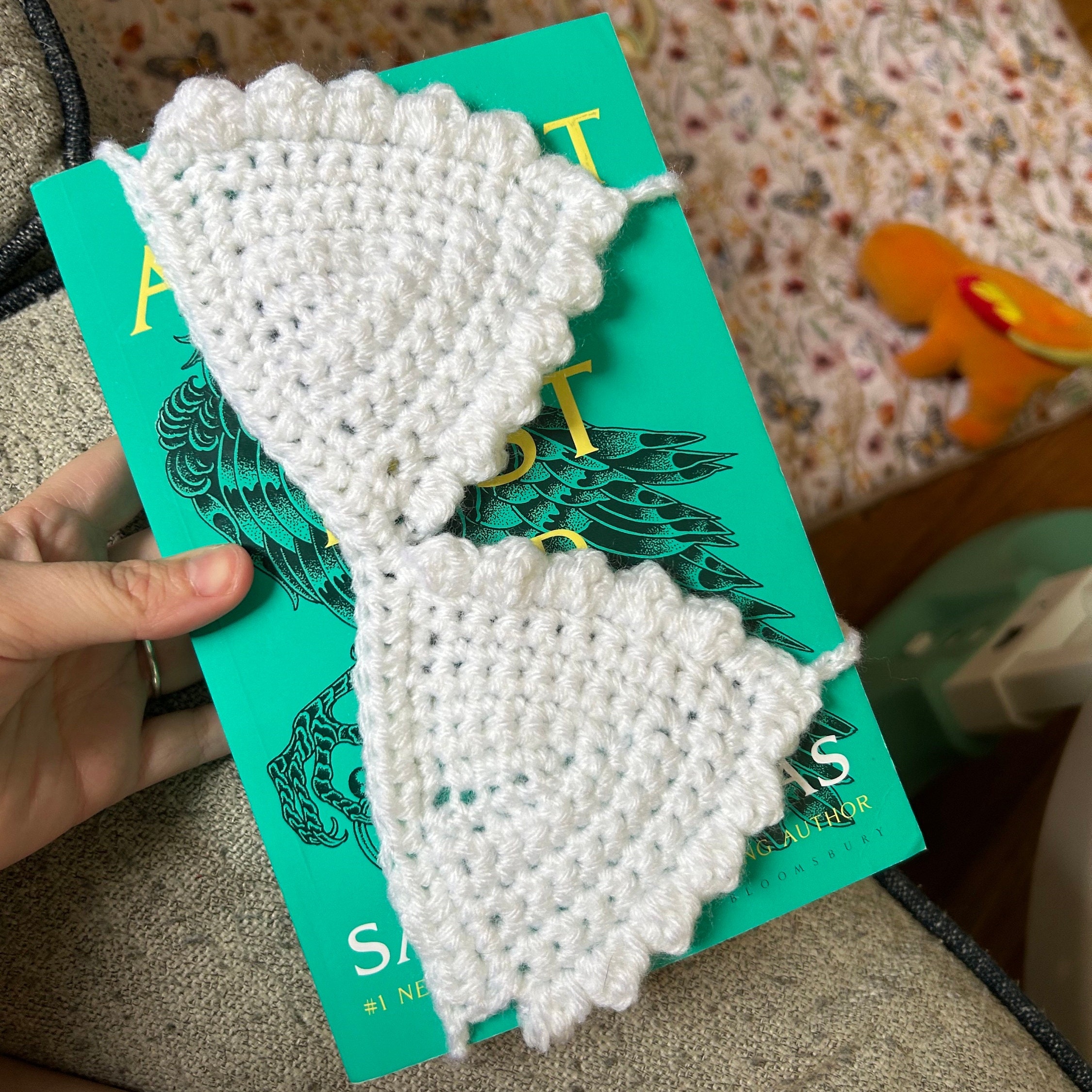 Funny Crochet Thong Bookmark