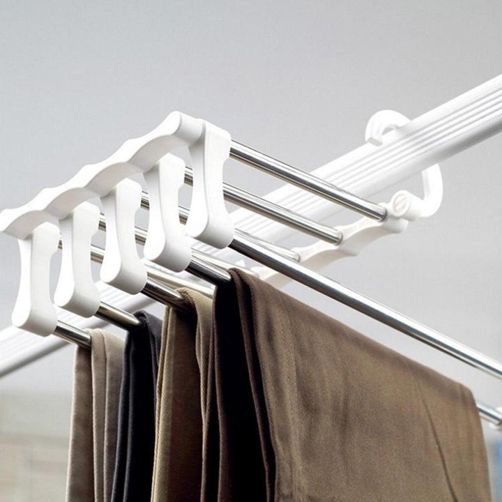 🔥48% OFF THIS HOUR🔥5 in 1 Anti-wrinkle Magic Pants Rack